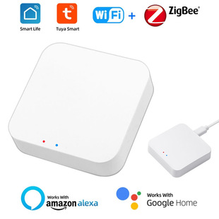tuya Doodle Smart ZigBee Bluetooth Multimode Gateway Remote Voice Control Alexa Google Home