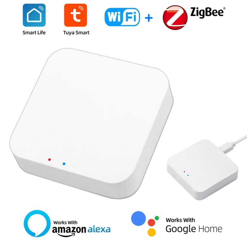 tuya Doodle Smart ZigBee Bluetooth Multimode Gateway Remote Voice Control Alexa Google Home