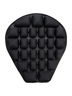 Motorcycle cushion — Cover with Airbag, Inflatable, Pressure-Reducing, Heat-Insulating
