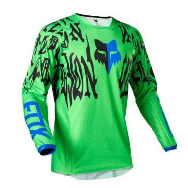 Hot-selling FOX downhill jersey mountain bike cycling jersey long-sleeve top men's summer off-road motorcycle T-shirt