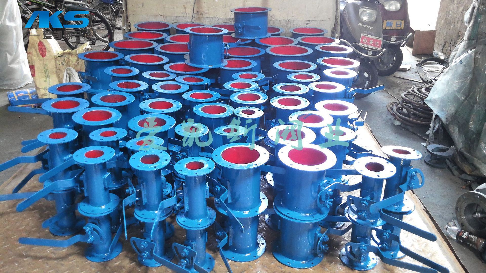 TPO手动通风碟阀钢制碟阀水泥厂烟道手柄式风阀TPO-13/14系列