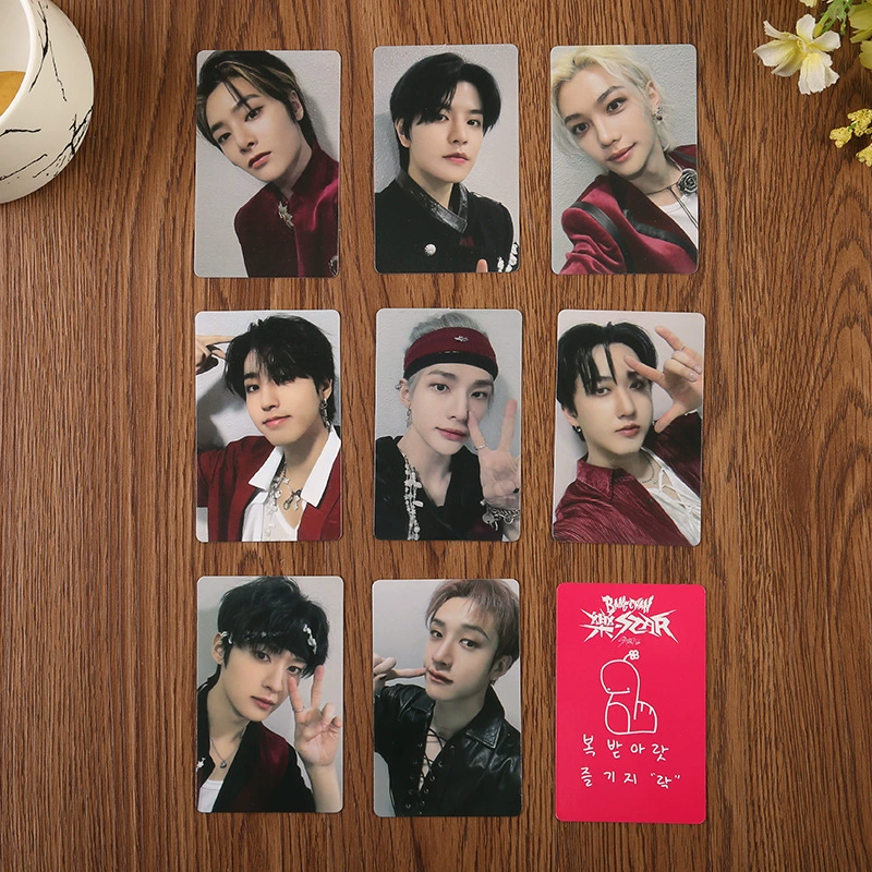 Набор фотокарточек STRAY KIDS, маленькие карточки 5.4×8.6 см, варианты A–J и коллекции по участникам