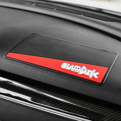 New Dunk Pirate Cartoon Car Anti-slip Pad Small Car Center Console Decorative Pad Dripping Rubber Heat Insulation Pad High Temperature Resistance (Anti-slip mat) - dunk-sk