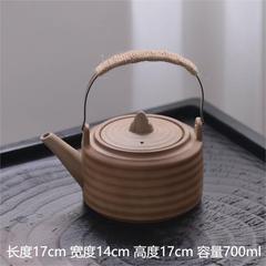 Charcoal fire retro stove candle charcoal tea stove tea set flower teapot outdoor warm wine warm tea Japanese style lifting kettle
