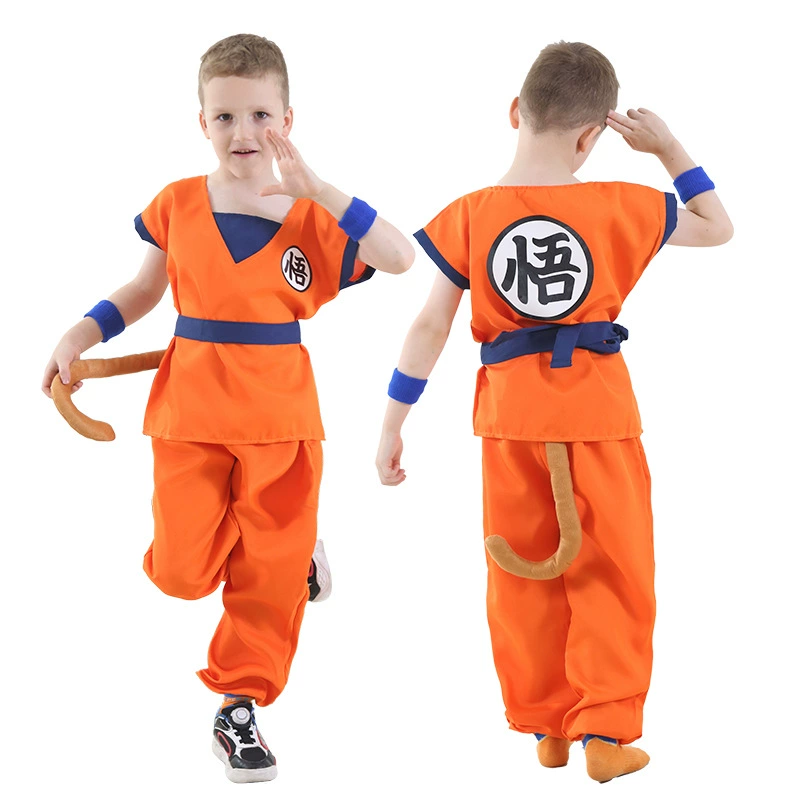 Dragon Ball, детский костюм, косплей, Хэллоуин
