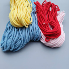 3-8MM八股平纹涤棉绳裤腰帽束口圆绳包芯空心裤腰帽绳手提绳挂毯