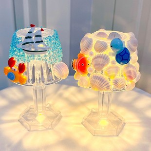 Small Diamond Night Light Mosaic DIY Material Package Making Set Kidsren's Fun