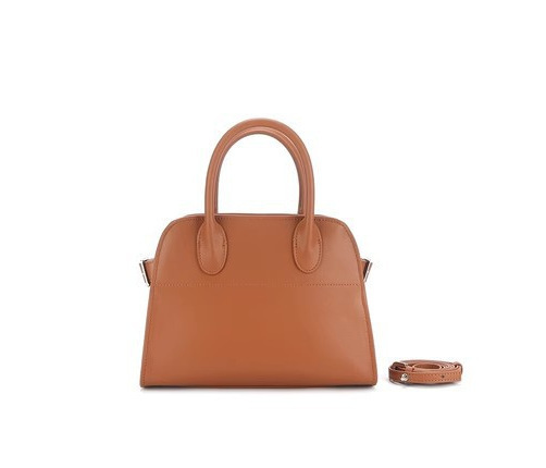 TheRow Tote, Margaux 15, bolso de cuero de seda de alta calidad, bolso de gran capacidad, bolso de viaje, bolso de mano