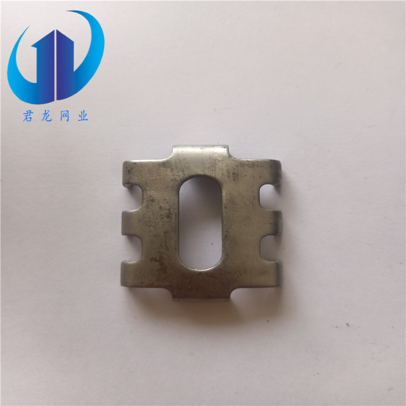 不锈钢8爪卡护栏八爪卡子密纹网固定卡358围栏栅栏配件