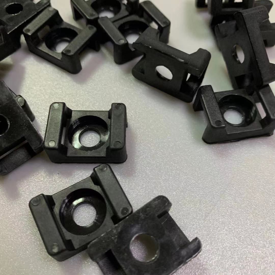 马鞍形扎带尼龙固定座 HC-1/STM-1 电线固定器 线卡 线扣 固定扣