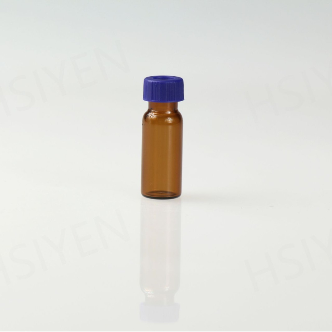 HSY1001-0011棕色进样瓶2ml带刻度书写区域替代5182-0716