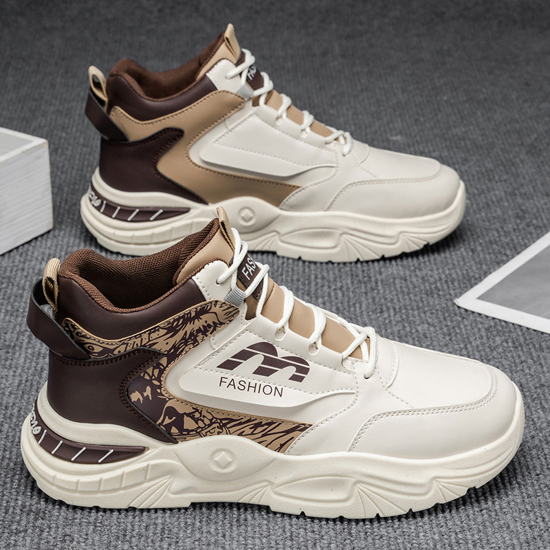 Zapatos de moda para hombres 2026 nuevos zapatos de corrida de alta gama de invierno, zapatos de moda juveniles, zapatos de altura de aumento universal