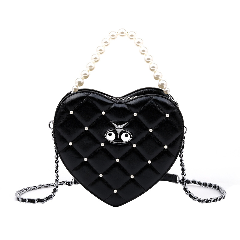 Bolso de mujer bordado estilo diamante perla noble bolso de dama cadena estilo bolso de cinturón 2774 #