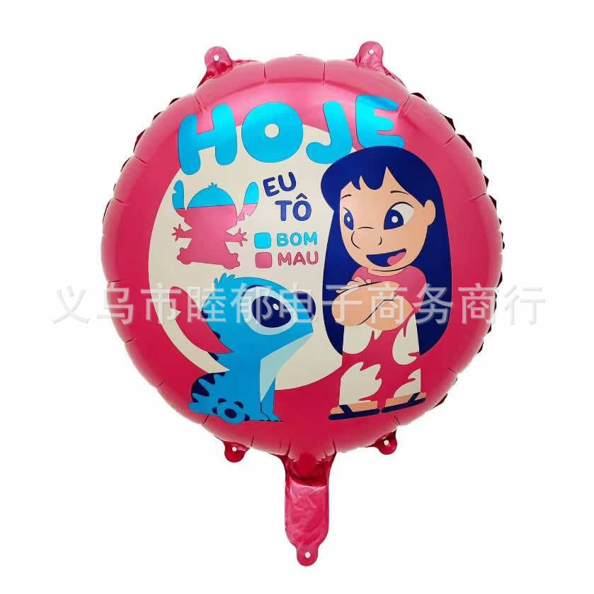 Dibujos animados nueva estrella bebé gran puntada DE LOS NIÑOS juguete globo cumpleaños fiesta decoración dibujos animados película de aluminio globo