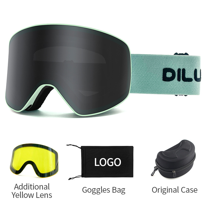 Neue zylindrische doppelschichtige Antibeschlagbrille, einstellbare Myopiebrille für Bergsteigen im Freien, Skibrille_voghion.com