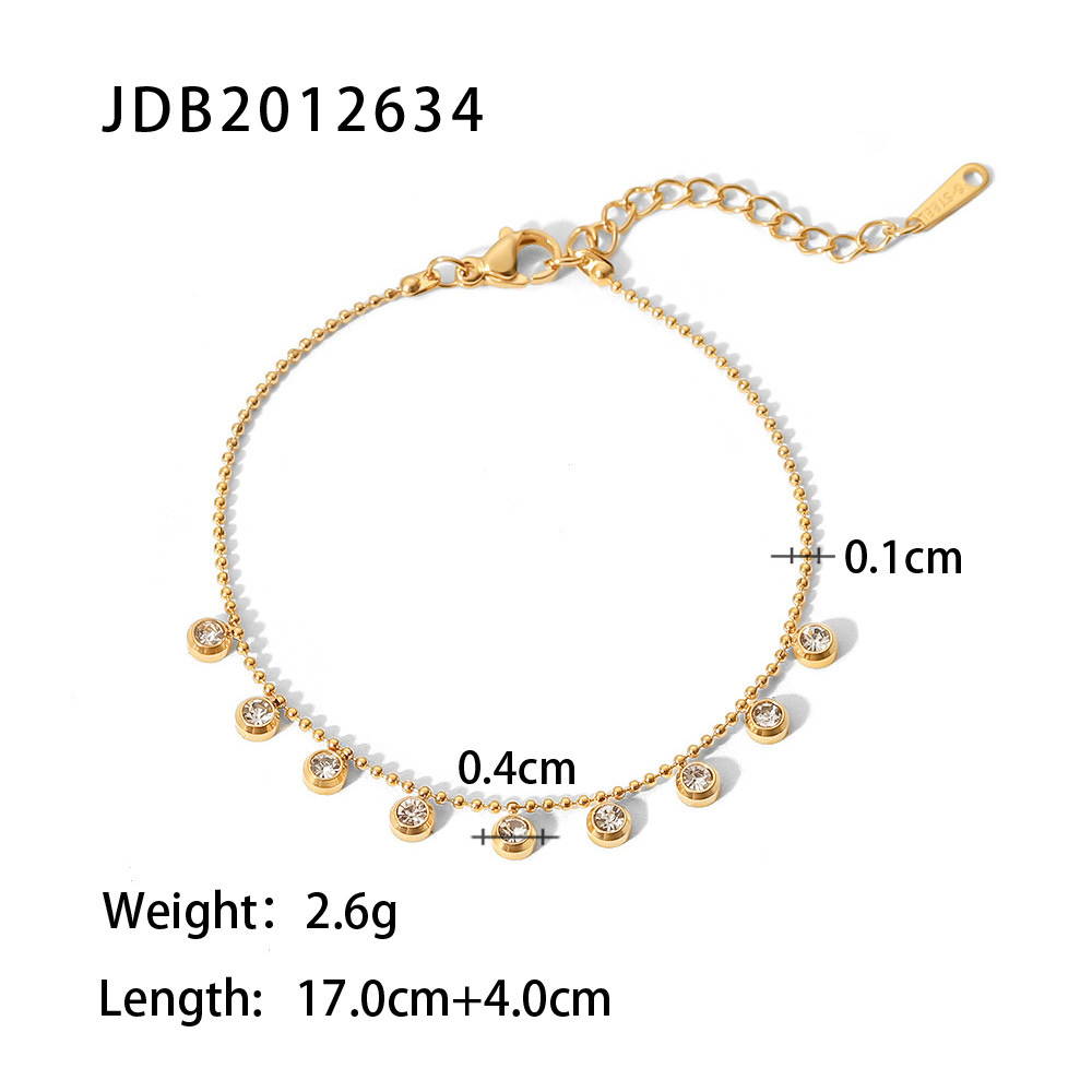 Fashion Geometric Stainless Steel Plating Gold Plated Necklace display picture 4