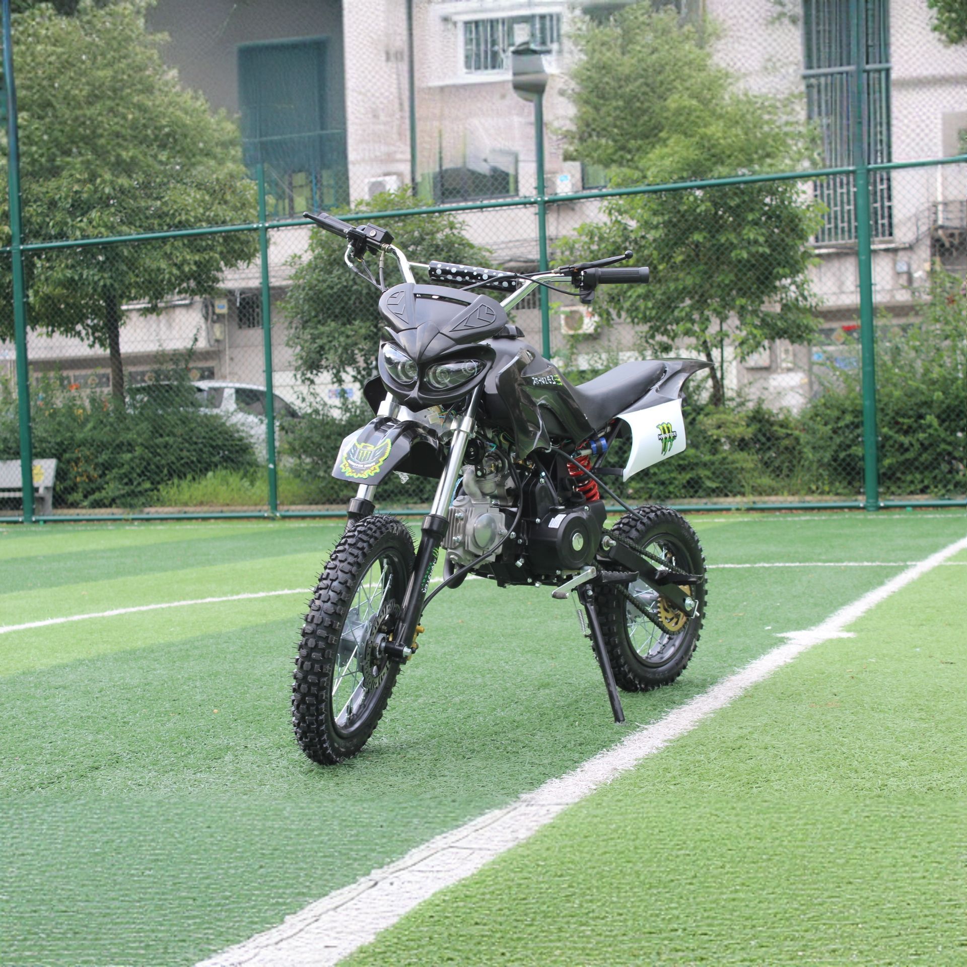Small Off-Road Mountain Dirt Bike Fuel-Powered Two-Wheeler 125Cc All-Terrain Mountain Dirt Bike