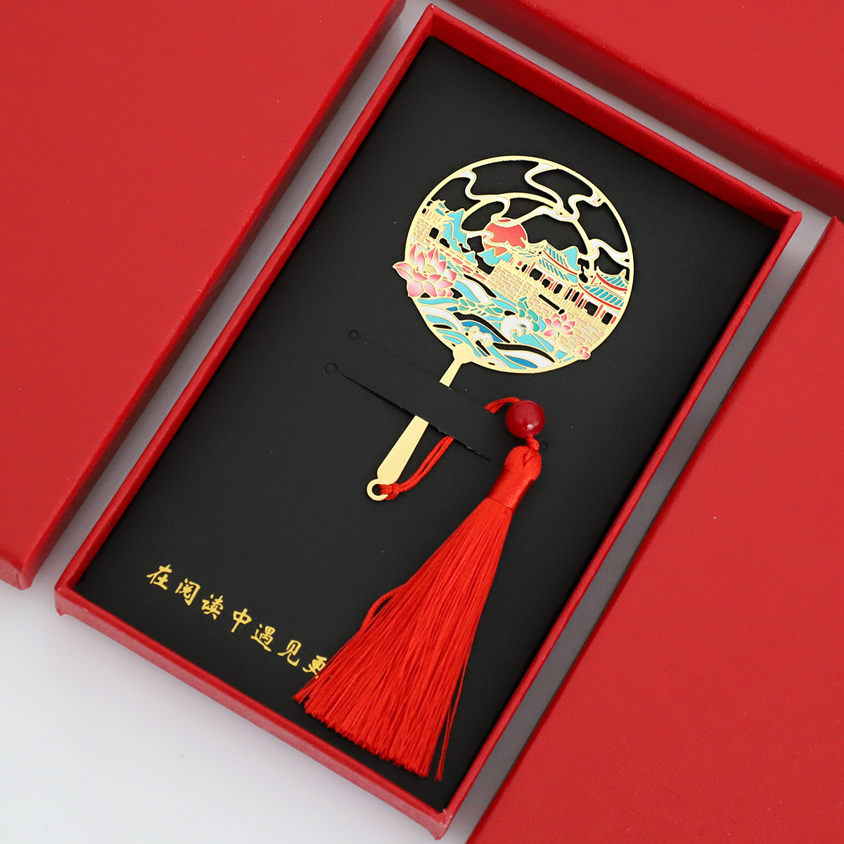 Chaozhou Guangji Bridge tassel (red box)