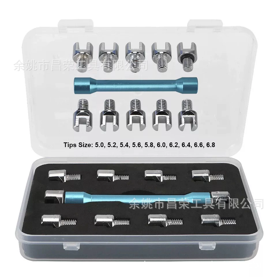 Мотоцикл инструмент мотоцикл спицы гаечный ключ регулировка спицы колеса Ремонт инструмент шины стальной проволоки гаечный ключ