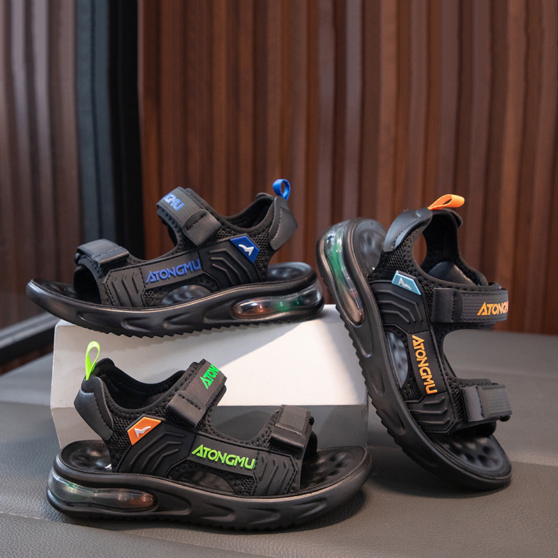 Big Bear Children's 2024 Summer New Comfortable Breathable Casual Boys' and Girls' Sandals Sandals Dropshipping