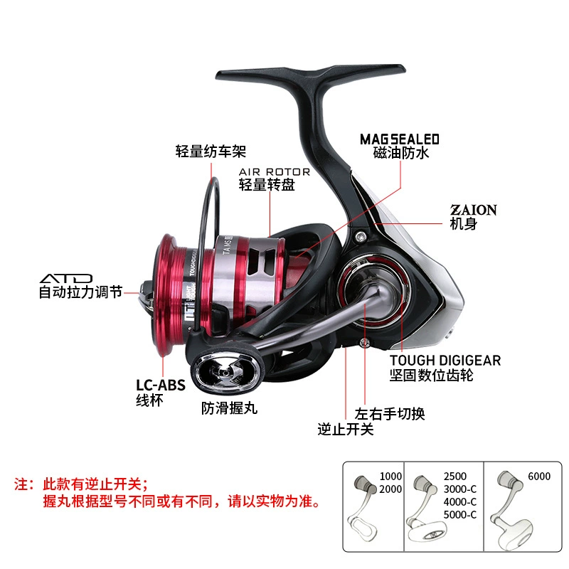 DAIWA Dayi Wish 20 New TA MS LT текстильная катушка, рыболовная катушка, морская катушка для дальнего заброса, дорожная модель для Азии