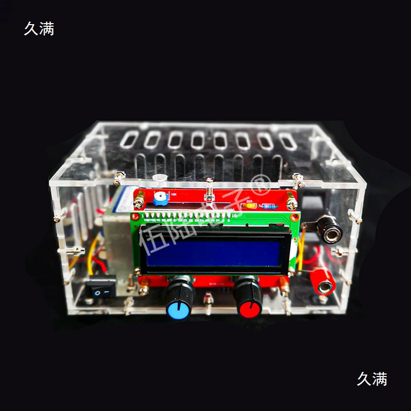 0~28V регулируемый источник питания DC с CNC, набор защиты по току 0.01-2A, produksi электронных деталей