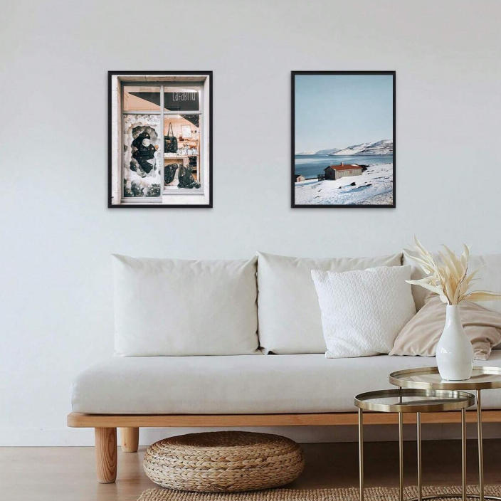 2-Pack and 5-Pack Abs Black Picture Frames 8x10inch Wall Decoration Picture Frames Factory Wholesale at Low Prices While Supplies Last