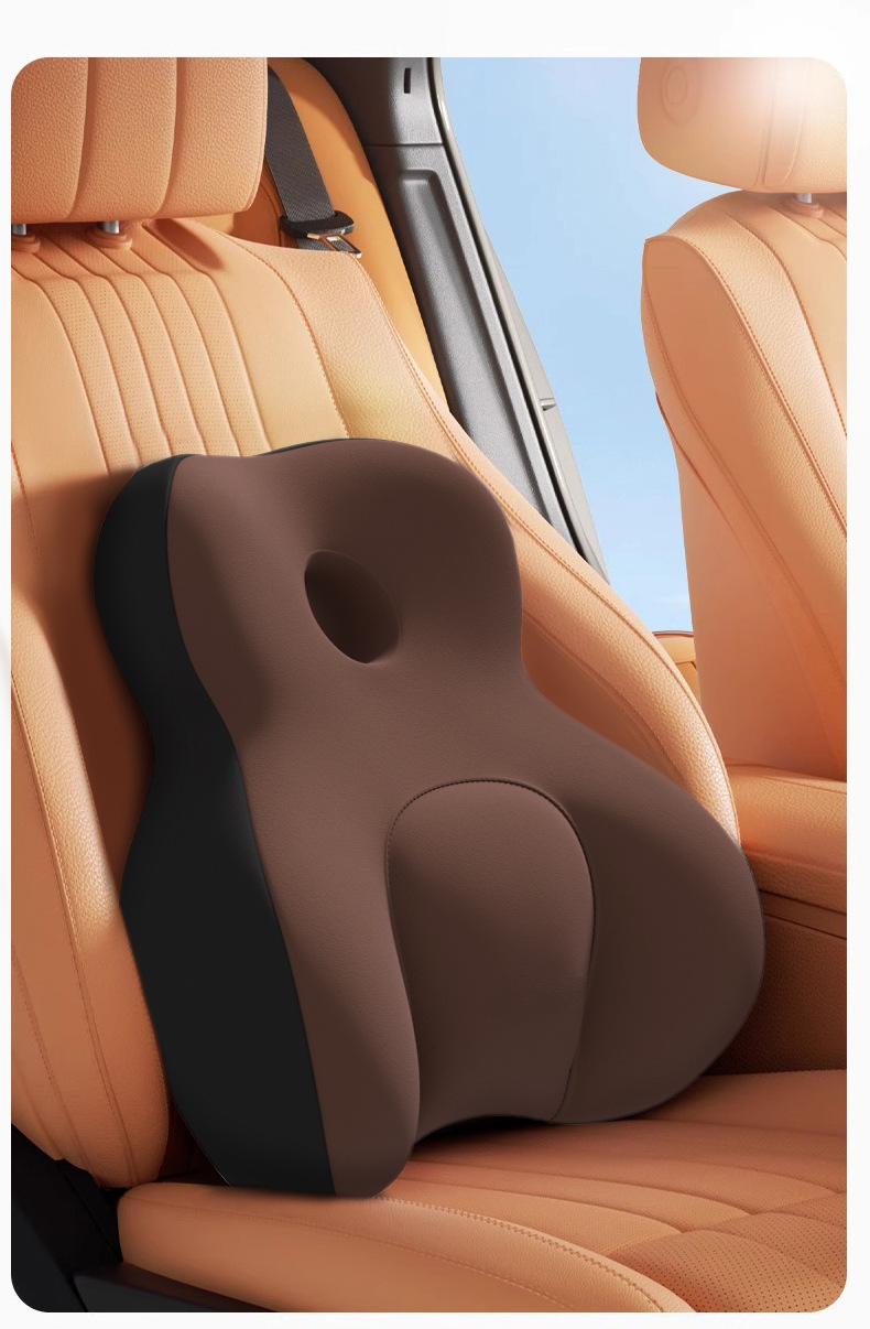 Car Lumbar Support Cushion, Backrest Cushion, Car Seat Cushion, Lumbar Pad, Driver's Driving Lumbar Support Cushion, Car Cushion