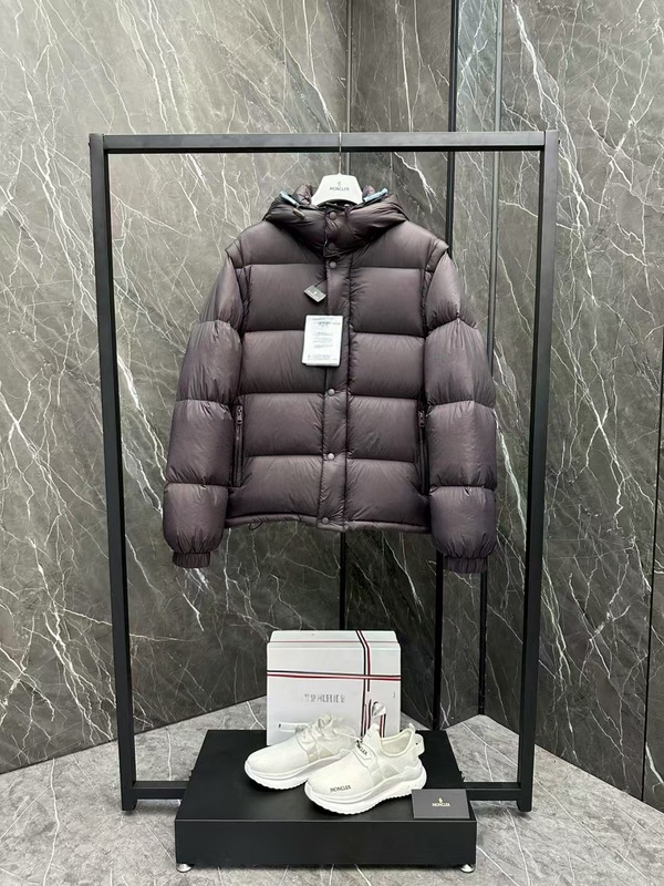 蒙口羽绒服Cyclone系列二合一可拆卸羽绒服男款冬季保暖外套M2418|undefined