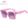 Square brand fashionable sunglasses, European style, internet celebrity