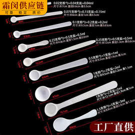 毫升药勺勺子药刻度克带字粉剂量勺小量勺粉厂家一件批发