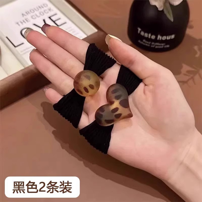 블랙 레오파드 프린트 [2팩]