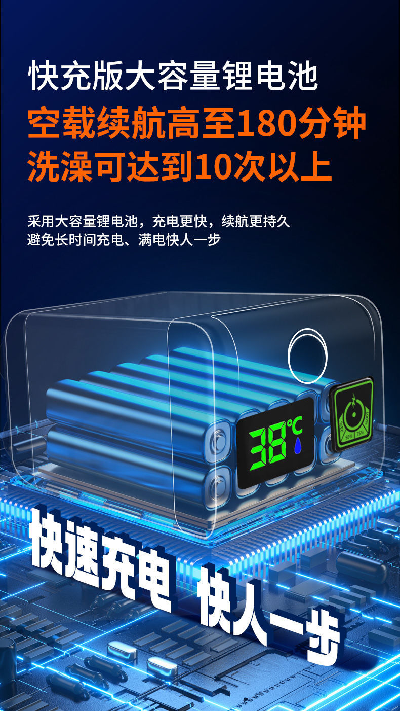 Outdoor bathing wonder for dormitories: Electric self-priming water pump for bathing, simple and portable dormitory shower head undefined