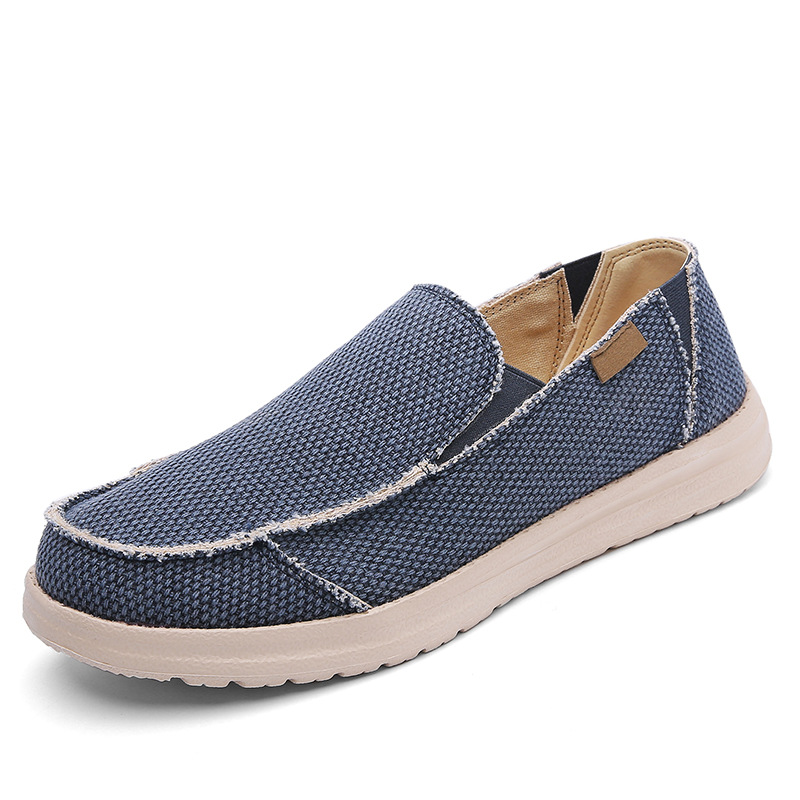 Zapatos de tela casuales de tamaño grande transfronterizo nuevos zapatos de lona de ropa ligera y transpirable de manga para jóvenes image 6