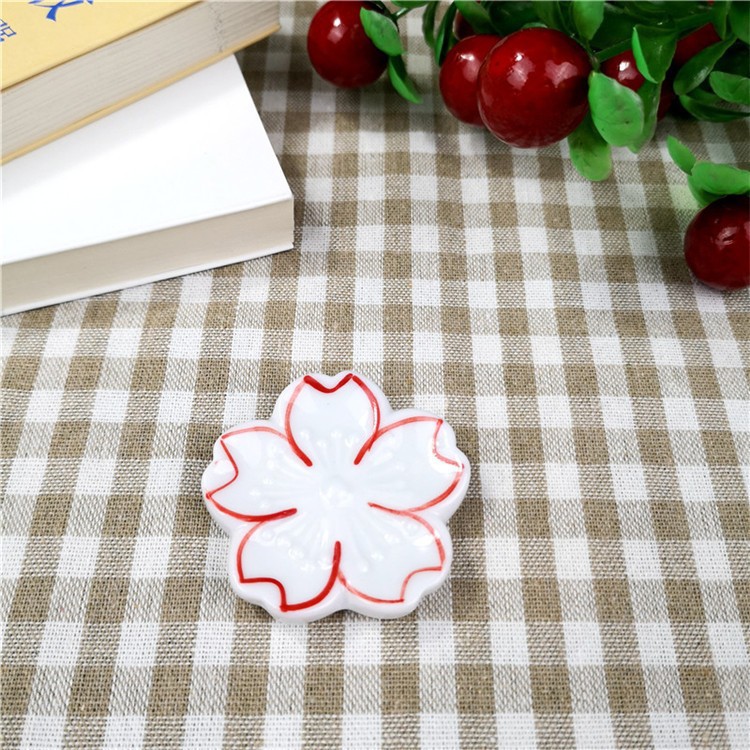 White with red edge (046 Sakura Incense)