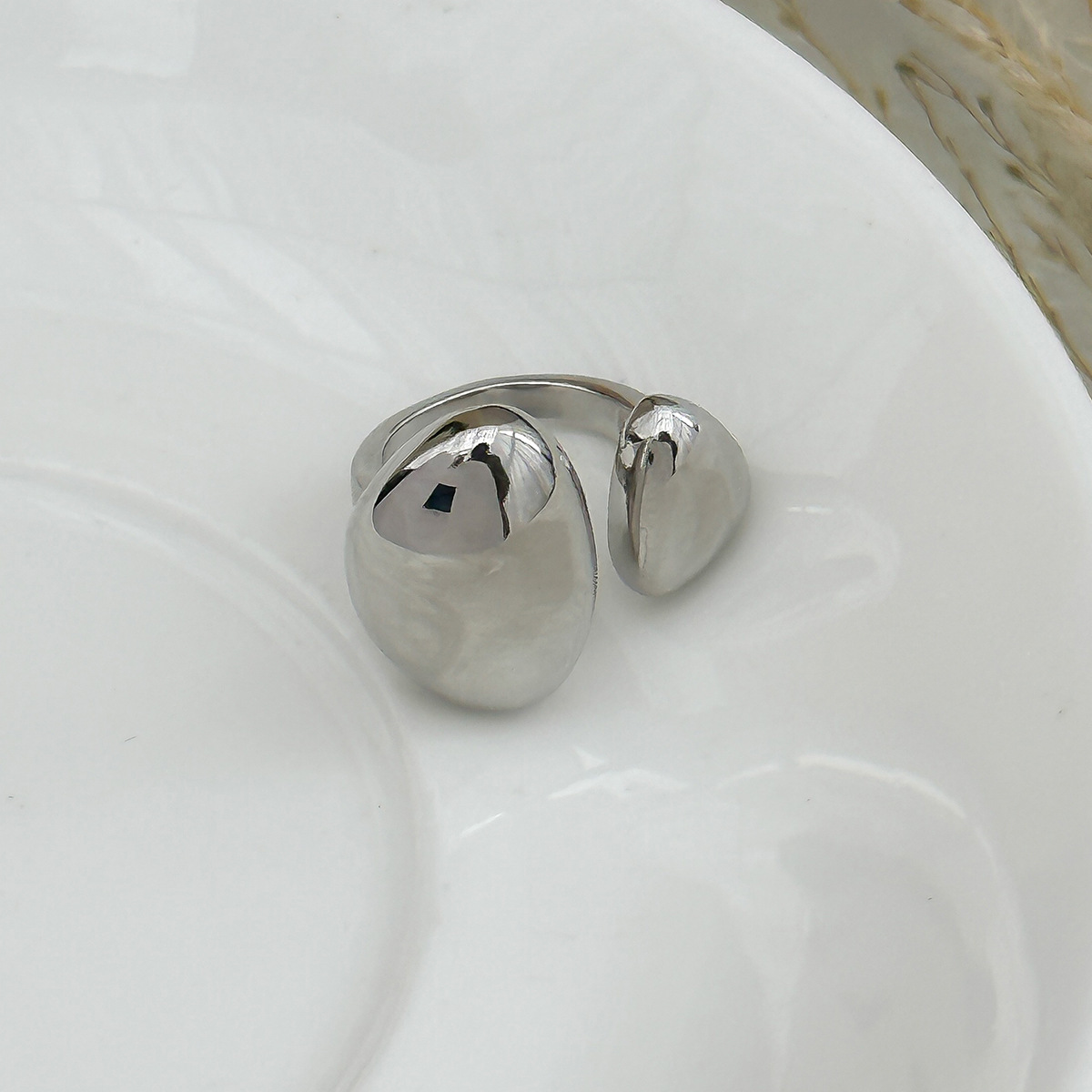 9g Weight Open Rings Classification 1 Piece Quantity Holiday, Banquet, Travel Occasion Alloy Material Geometric Pattern Women's Gender Plating Design Casual, Elegant, Lady Style Casual Elegant Lady Geometric Alloy Plating Women's Open Rings 3