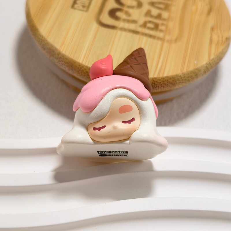 本物のバブルマートホットアイスクリームかわいい粒|undefined