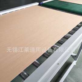 全自动大型木板贴膜机金属板材保护膜覆面机平面打磨拉丝机械