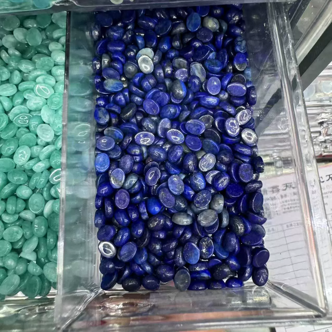 Organic gemstone for ring, accessories, 6x, x8, DIY