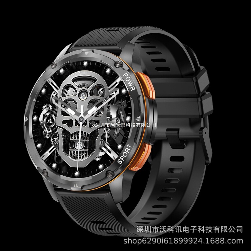 Cross-Border Ak59 Rugged Fitness Smart Watch Full Body Movement Monitoring Heart Rate Blood Pressure Ip67 Waterproof Watch
