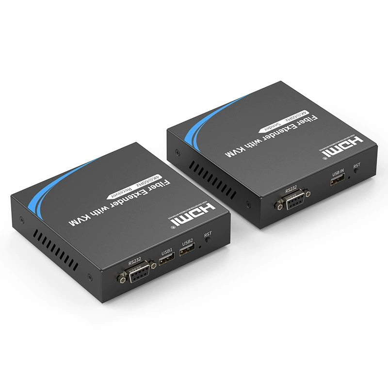 eKL 4KHFKU100 световое конечное устройство HDMI4K60 USB оптоволоконный удлинитель 20 км LC оптоволоконное однопроводное