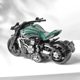 Cross-border motorcycle toy boy simulation alloy locomotive model children's back toy car car gift