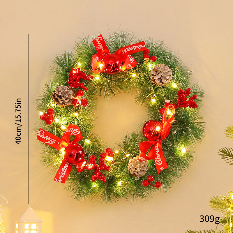 comercio exterior venta caliente de guirlandas de navidad colgantes decoración de guirlandas de navidad ventanas colgantes de caña