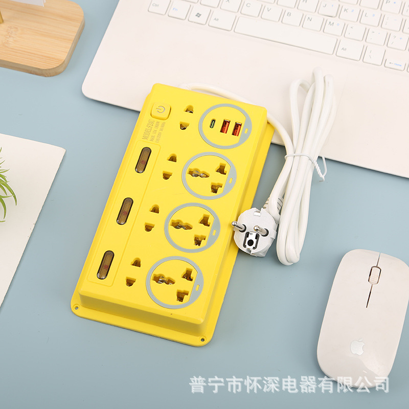 2USB + 1PD anillo gris concha amarilla concha de polvo concha turquesa concha más de Nepal, Bután, Bangladesh, India