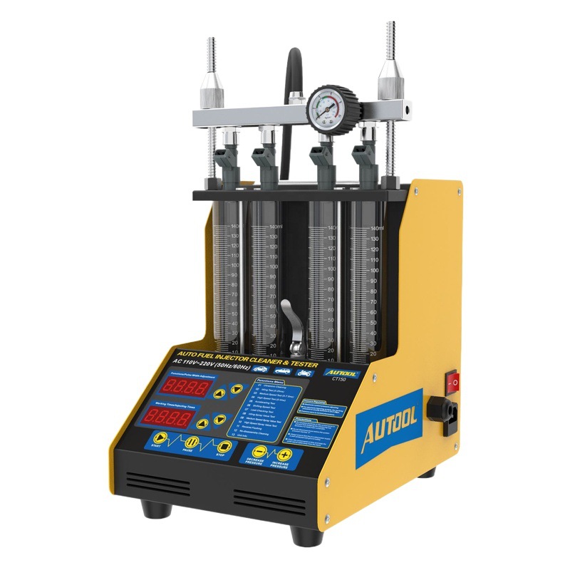 Probador y Limpiador de Inyectores de Combustible para Automóviles y Motocicletas AUTOOL CT150