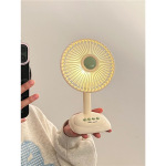 桌面小风扇超静音办公室小型台式学生上课便携2025新款超长续航