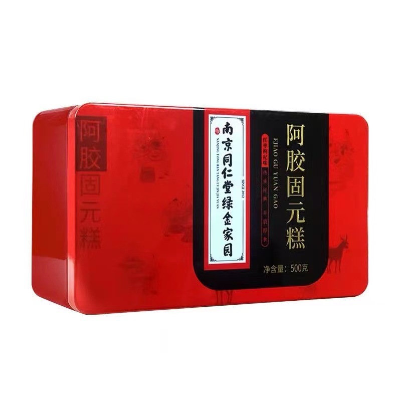 당나귀 가죽 젤라틴 Guyuan 페이스트 500g 상자 (선물 가방 2 상자)