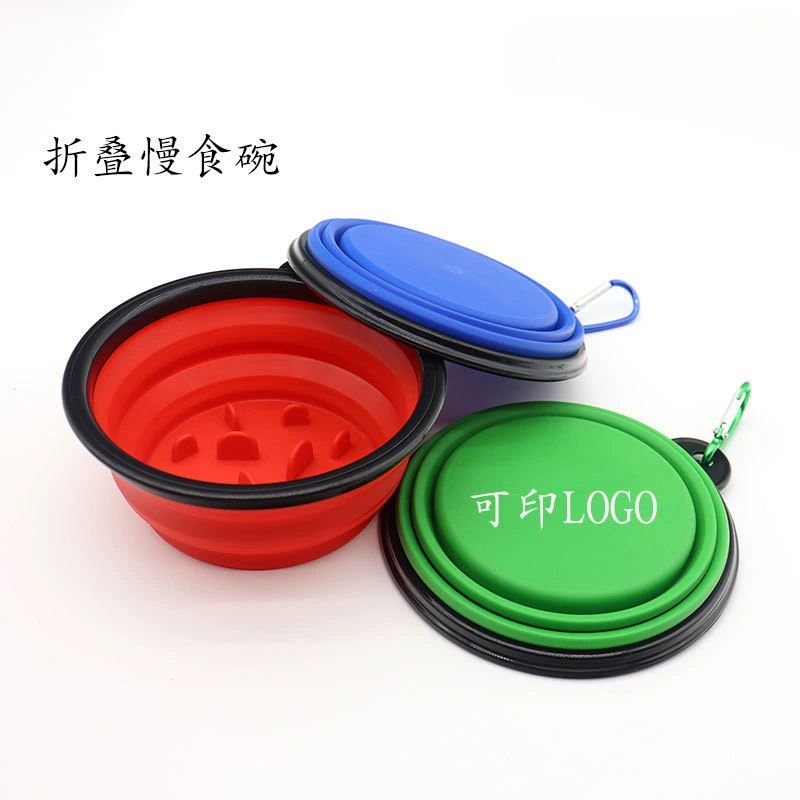 Новинка! Миска для медленного кормления животных, предотвращающая удушье, силиконовая миска для собак, портативный коврик для медленного кормления, кросс-бордерная продажа.