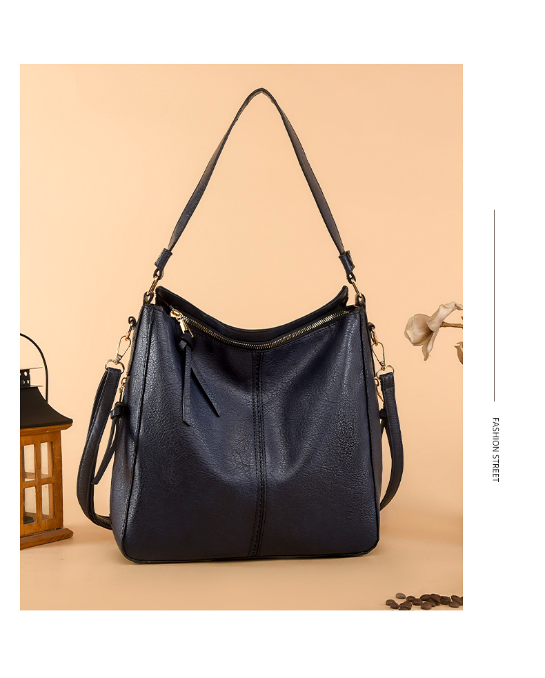 Cross-border women's bags 2023 New style single-shoulder bag, simple crossbody wandering bag, Korean-style handbag, women's tote large bag undefined