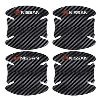 Shamley Автомобильная дверная ручка краска наклейка дверная ручка устойчивая к царапинам Декоративная кожаная наклейка на дверную чашу из углеродного волокна